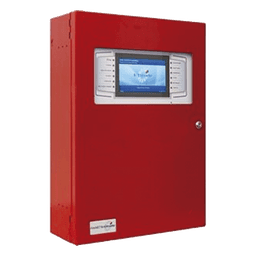 Panel de Incendio Direccionable / 4 Ranuras / 2 a 8 Lazos SLC / Pantalla Táctil 7" / Fuente 10.25A / Red 64 Paneles