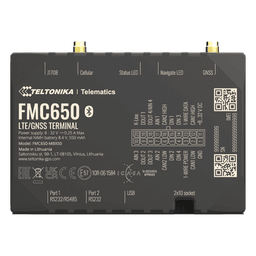 Rastreador Vehicular GPS / 4G LTE Cat 1 con 2G Fallback / Lectura CAN J1939/J1708 / Bluetooth / 4 Entradas/Salidas Digitales / Batería de Respaldo 550 mAh