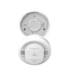 Alarma Combinada de Humo y CO / Sensor Fotoeléctrico y Electroquímico / Alimentación por Baterías AA / Función Hush / Vida Útil 10 Años