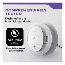 Alarma Combinada de Humo y CO / 120V CA con Respaldo de Batería / Interconectable / Paquete de 6 Unidades