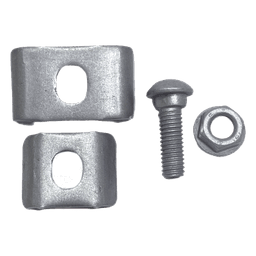 Kit de Unión para Charolas / Exterior y Zonas Húmedas / 4 Piezas / Clemas Bimetálicas / Llave 10 mm