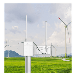 Gateway LoRaWAN para Exterior / 8 Canales / IP67 / 4G LTE / GNSS / PoE / Alcance 15 km (49,212.6 ft) / para BMS con BACnet y Modbus