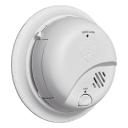 Detector de Humo Autónomo / Tecnología Ionización / Alarma 85 dB / Botón Prueba y Silencio / Diseño Compacto