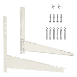 Base Universal para Minisplit / Montaje en Pared / 1 a 2.5 Ton / Acero Galvanizado y Aluminio / 542 x 46 x 235 mm / 1.78 x 0.15 x 0.77 pies
