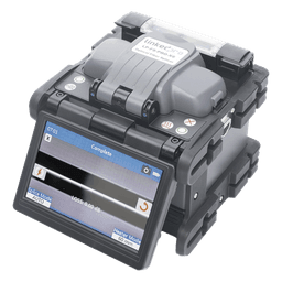 Fusionadora de Fibra Óptica / Alineación por Núcleo / 6 Motores / Empalme 7 s / Pantalla Táctil 5 Pulgadas / 200 Empalmes por Carga
