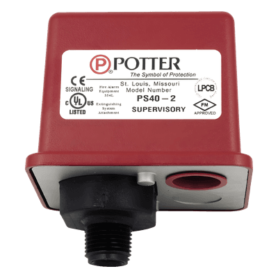 Supervisor de Doble Switch de Presión / SPDT / 10-60 PSI / 10-100 PSI Ajustable / Cámara Aislada