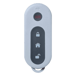 Llavero de control remoto / 80 m / 433 MHz / -10~55°C / CR2032