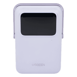 Power Bank Inalámbrico / 10000 mAh / Carga Inalámbrica 7.5W / PD 20W USB-C / Pantalla TFT con Emojis / Soporte Plegable / MagSafe Compatible