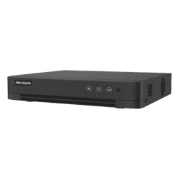DVR Pentahíbrido / 8 Canales TurboHD + 2 Canales IP / 2 Megapixel (1080p) Lite / AcuSense Lite / Audio Bidireccional por Coaxitron / H.265+ / 1 Bahía HDD 4 TB / Salida HDMI y VGA Full HD