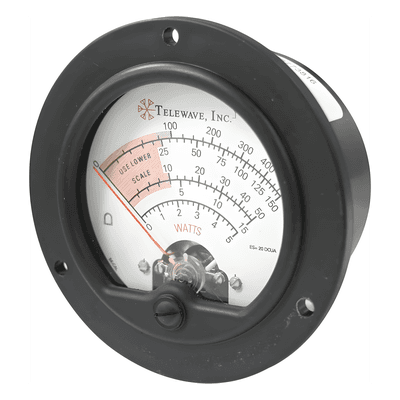 Carátula de Reemplazo para Wattmetro / 20 a 1000 MHz / 5 a 500 W / 50 Ω / Conectores N-Hembra
