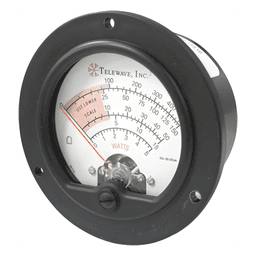 Carátula de Reemplazo para Wattmetro / 20 a 1000 MHz / 5 a 500 W / 50 Ω / Conectores N-Hembra