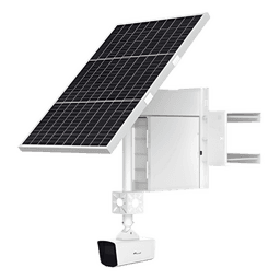 Cámara Solar 4G con IA LPR / 4 Megapixel / Visión Nocturna 20 m (65.6 ft) / Batería 9 Días / IP67 / Montaje para Poste