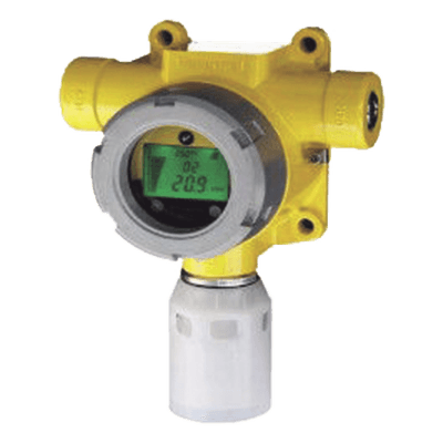 Transmisor de gas fijo / Sensor EC hidrógeno 0-1,000 ppm / Salida 4-20 mA / ATEX-IECEx / Carcasa aluminio / Entradas 2xM20
