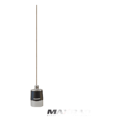 Antena Móvil VHF / Rango 144-174 MHz / Ganancia 2.4 dB / Potencia 200 W / Longitud 147 cm (4.8 ft) / Montaje NMO 3/4"