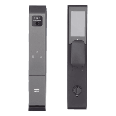 Cerradura Autónoma Inteligente / Autenticación Biométrica Dual de Rostro y Palma / Teclado PIN / Control por APP / Batería Recargable / IP65 / -25°C a 70°C