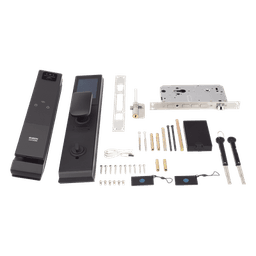 Cerradura Autónoma Inteligente / Autenticación Biométrica Dual de Rostro y Palma / Teclado PIN / Control por APP / Batería Recargable / IP65 / -25°C a 70°C