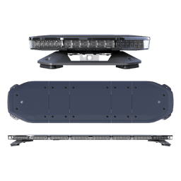 Barra de Luces LED / 48" (121.9 cm) / 216 LED / Dual Color / Óptica 360° / Perfil Ultra Delgado 4 cm (1.6 ft) / Programable USB-C / ECE R65 y SAE