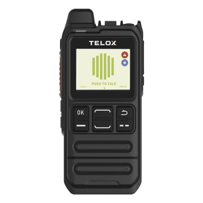 Radio PoC LTE / Audio 3W / IP54 / Batería 4000 mAh / GPS / Cifrado AES-256 / Doble SIM / Wi-Fi Dual-Band