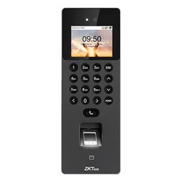 Terminal Biométrica Facial / Cámara Binocular 1MP / 1,500 Rostros / 3,000 Huellas / Wi-Fi 802.11ax / ONVIF / SIP / Anti-Fraude