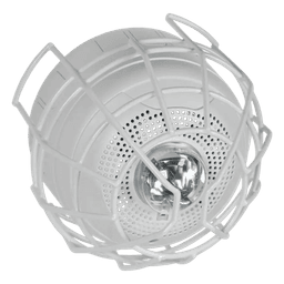 Protector de Rejilla Anti-Vandalismo / 8.55"x8.55"x6.23" (217x217x158 mm) / Alambre Acero Calibre 9 / Montaje Superficie Techo / Uso Interior