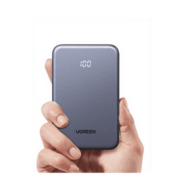 Power Bank / 10000 mAh / 20W PD3.0 PPS / USB-C + USB-A / Carga Rápida 3 Horas / Pantalla Digital / Protección NTC