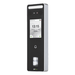 Terminal Biométrica Facial / 500 Rostros 3,000 Huellas / Pantalla 2.4" / IP65 / ADMS / ZKBio Zlink