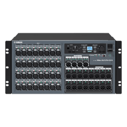 Rack de Expansión E/S / 32 Entradas Analógicas / 24 Salidas / Dante / Redundancia de Fuente