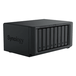 NAS Empresarial / 8 Bahías / AMD Ryzen V1500B / 8 GB DDR4 ECC / 2 Puertos 2.5GbE / Expansión 10GbE/25GbE / Caché M.2 NVMe / Lectura 2,239 MB/s