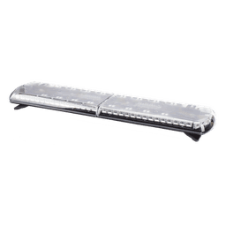 Barra de Luces LED / 130 LEDs / Dual Color Frontal Rojo/Azul/Blanco / Trasero Rojo/Azul/Ámbar / 48" (121.9 cm) / 48 Patrones de Destello / -30 a 50 °C