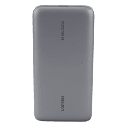 Power Bank / 25000mAh / 145W Max. / 3 Puertos USB / PD 3.0 / QC 3.0 / Pantalla Inteligente / Carcasa Ignífuga