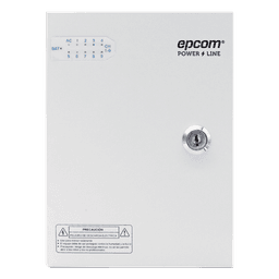 Fuente de Alimentación Profesional / 9 Canales / 16 A Total / 11-15 VCC Ajustable / 200 W / Filtro de Ruido por Canal