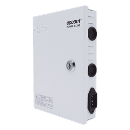 Fuente de Alimentación Profesional / 9 Canales / 16 A Total / 11-15 VCC Ajustable / 200 W / Filtro de Ruido por Canal