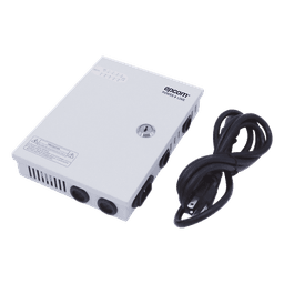 Fuente de Alimentación Profesional / 9 Canales / 16 A Total / 11-15 VCC Ajustable / 200 W / Filtro de Ruido por Canal