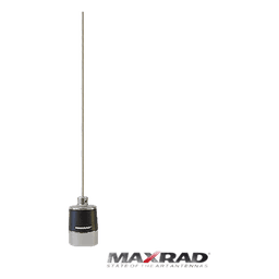 Antena Móvil UHF / Rango 450-470 MHz / Potencia 200 W / Ancho de Banda 20 MHz / Montaje NMO 3/4" / Acero Inoxidable