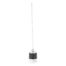 Antena Móvil UHF / Rango 450-470 MHz / Potencia 200 W / Ancho de Banda 20 MHz / Montaje NMO 3/4" / Acero Inoxidable