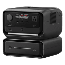 Estación de Energía Portátil / 572 Wh / 4 AC 800 W (Max. 1600 W) / USB-C 100 W / Carga Rápida 60 min / Wi-Fi y Bluetooth / Carga Solar 220 W