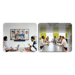 Barra de Videoconferencia / 4K Ultra HD / Dual Cámara 48 MP / Audio 8 Micrófonos MEMS / Android 13 / BYOD USB-C o Inalámbrico / Wi-Fi 6 / Bluetooth 5.0
