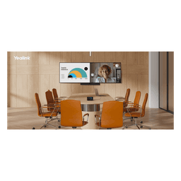 Barra de Videoconferencia / 4K Ultra HD / Dual Cámara 48 MP / Audio 8 Micrófonos MEMS / Android 13 / BYOD USB-C o Inalámbrico / Wi-Fi 6 / Bluetooth 5.0
