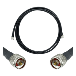 Jumper Coaxial / 50 Ohm / 9.14 m (30 pies) / N Macho-N Macho / Blindaje >90 dB / Wilson-400 Equivalente