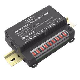 Fuente de Poder / 8 Canales / Salida Ajustable 12/13.5/15 Vcc / 4 A por Canal / 48 W / Montaje en Pared