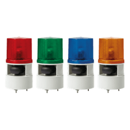 Luz de Advertencia LED / Bocina 105 dB / 12.5 cm (4.9 in) / 12-24 VCD / 4 Modos de Destello / -30°C a +50°C