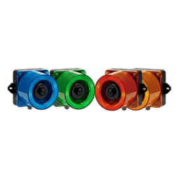Baliza LED Verde con Sirena / 31 Tonos / 123 dB / 12-24 VCD / IP66 / -50°C a +50°C