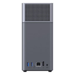 NAS de 2 Bahías / Procesador RK3576 / 4 GB DDR5 / HDMI 4K / USB-C 3.2 Gen 1 / Gigabit Ethernet / RAID 0/1-JBOD