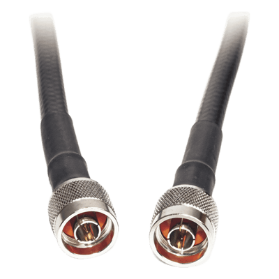 Jumper Coaxial / 15 m (49.21 ft) / N Macho a N Macho / 50 Ohm / LMR400 / Blindaje >90 dB