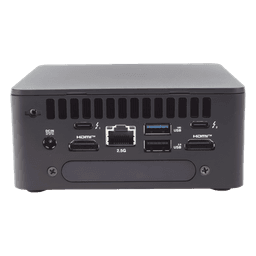 Mini PC Barebone / Core i7-1360P 13ª Gen / Wi-Fi 6E / 2.5GbE / Thunderbolt 4 / 4 Pantallas 4K / 4x4 Pulgadas