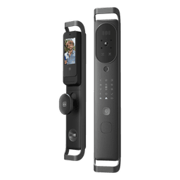 Cerradura Inteligente Multibiométrica / Reconocimiento Facial + Venas Palma + Huella Digital / Teclado Numérico + Tarjetas IC + NFC / Pantalla HD 4.5 Pulgadas / Wi-Fi 2.4 GHz / Doble Batería 6500 mAh / App Smart