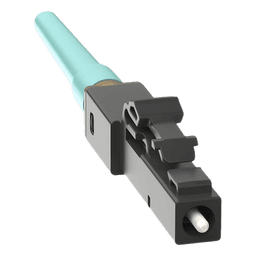 Conector LC de Empalme por Fusión / Multimodo 50/125 µm / OM3/OM4/OM5 / Pérdida ≤0.3 dB / -40°C a 75°C / Aqua