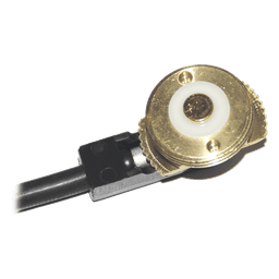 Montaje para Antenas Móviles / Cable RG58U 5 m (16.4 ft) / Montaje NMO 3/4" / Sin Conector / Latón con Contacto de Oro / 1 Hilo