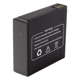 Batería de Respaldo / 2500 mAh / 3.8 VCC / Litio de Alta Densidad / 40 x 40 x 14 mm