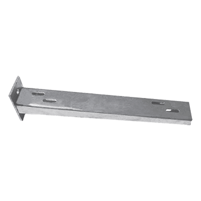 Ménsula Unicanal / 200 mm (7.87 in) / Acero al Carbón / Ensamblaje a Presión